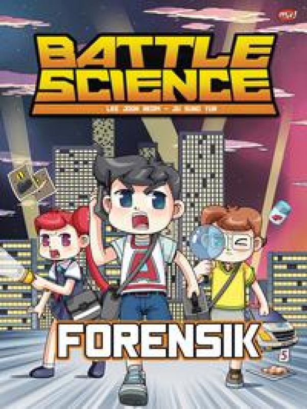 Cover Buku Battle Science : Forensik