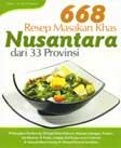 Cover Buku 668 Resep Masakan Khas Nusantara dari 33 Provinsi