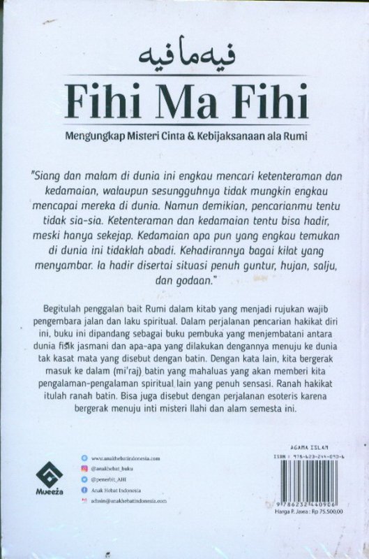 Cover Fihi Ma Fihi: Mengungkap Misteri Cinta & Kebijaksanaan ala Rumi