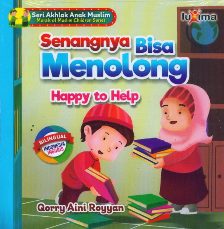 Cover Buku Senangnya Bisa Menolong Happy To Help