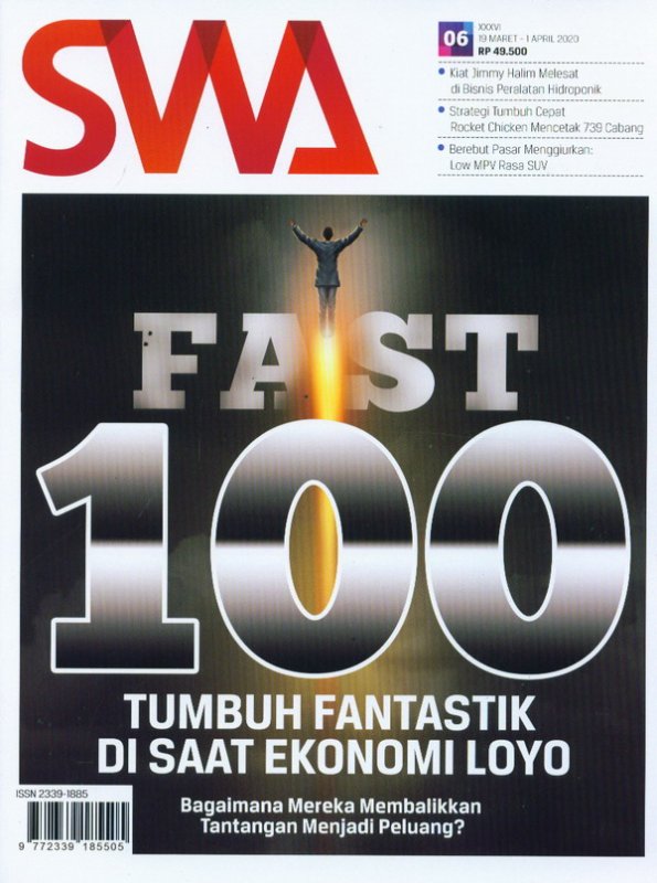 Cover Buku Majalah SWA NO 06 Edisi XXXVI 19 Maret - 1 April 2020