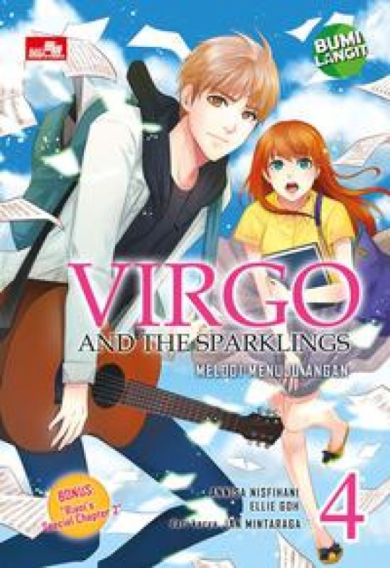 Cover Buku Virgo And The Sparklings 4: Melodi Menuju Angan
