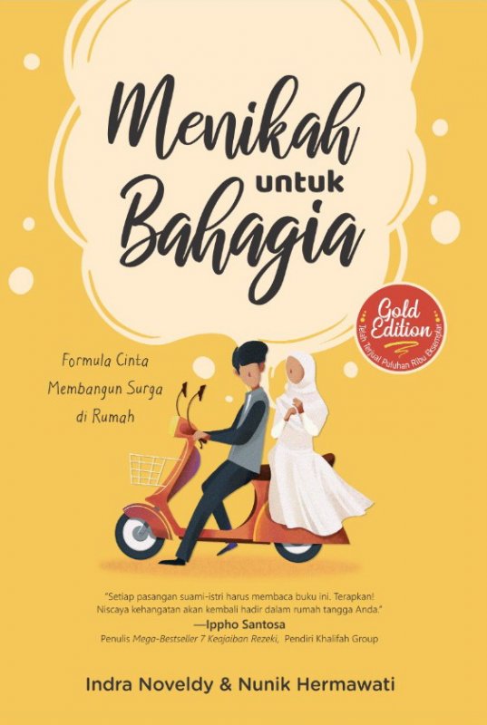 Cover Buku Menikah untuk Bahagia Gold Edition (REPUBLISH)