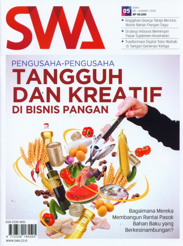 Cover Buku Majalah SWA NO 05 Edisi XXXVI 05-18 Maret 2020