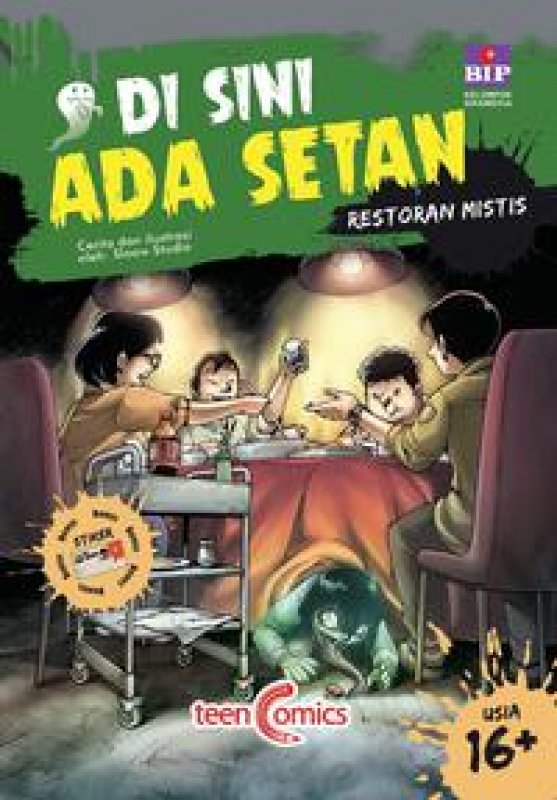 Cover Buku Di Sini Ada Setan : Restoran Mistis