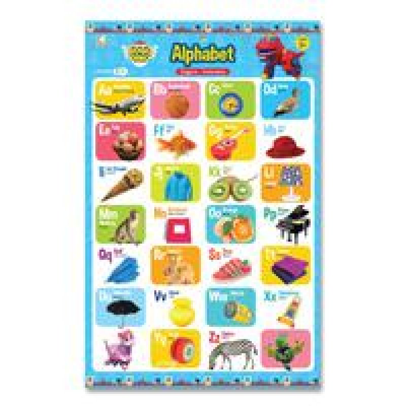 Cover Buku Opredo Poster 2 In 1 Gogo Dino: Alphabet And Numbers