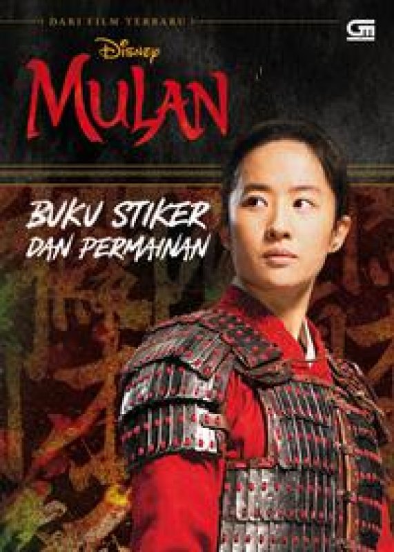 Cover Buku Mulan: Buku Stiker Dan Permainan