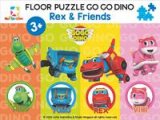 Cover Buku Opredo Floor Puzzle Go Go Dino: Rex & Friends