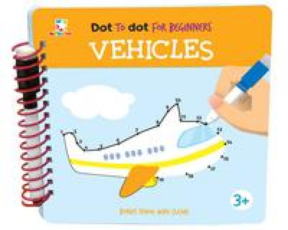 Cover Buku Opredo Dot to Dot for Beginners : Vehicles