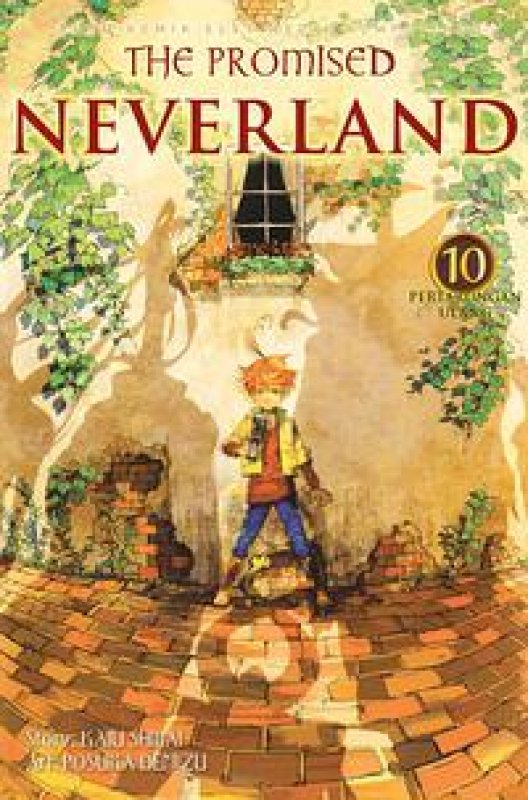 Cover Buku The Promised Neverland 10