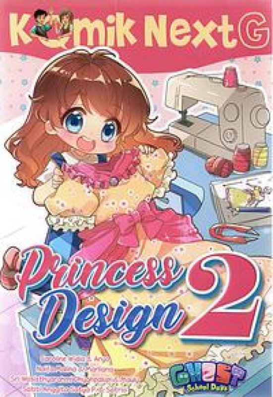 Cover Buku Komik Next G Princess Design 2