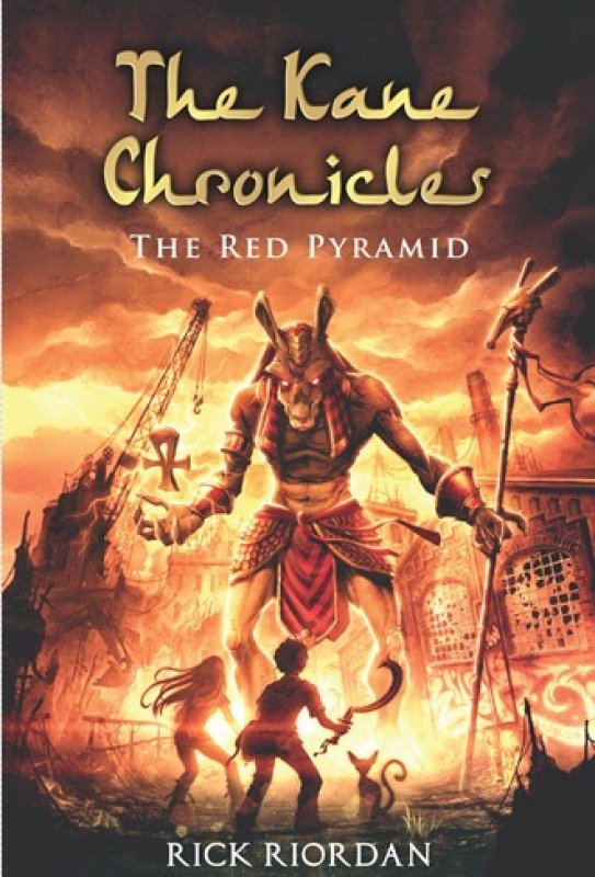 Cover Buku The Kane Chronicles #1: THE RED PYRAMID