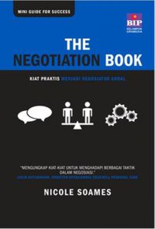 Cover Buku The Negotiation Book