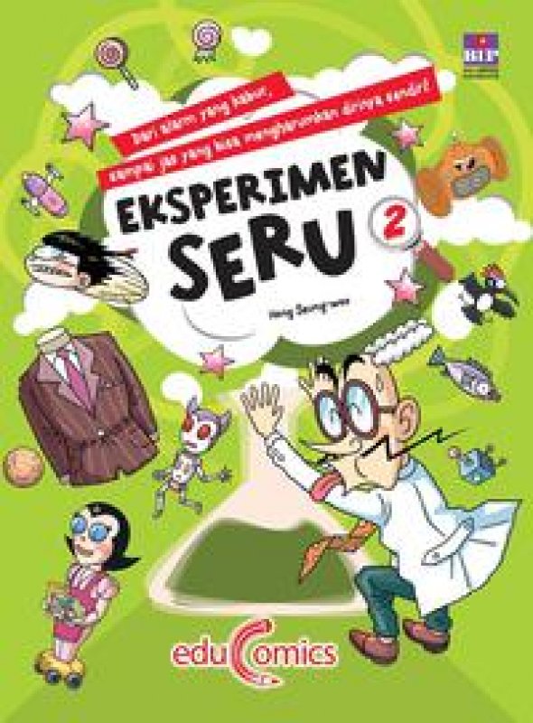 Cover Buku Eksperimen Seru 2