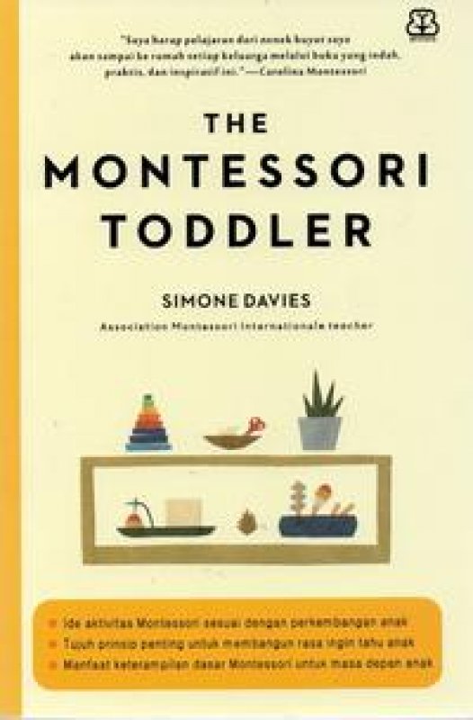 Cover Buku The Montessori Toddler