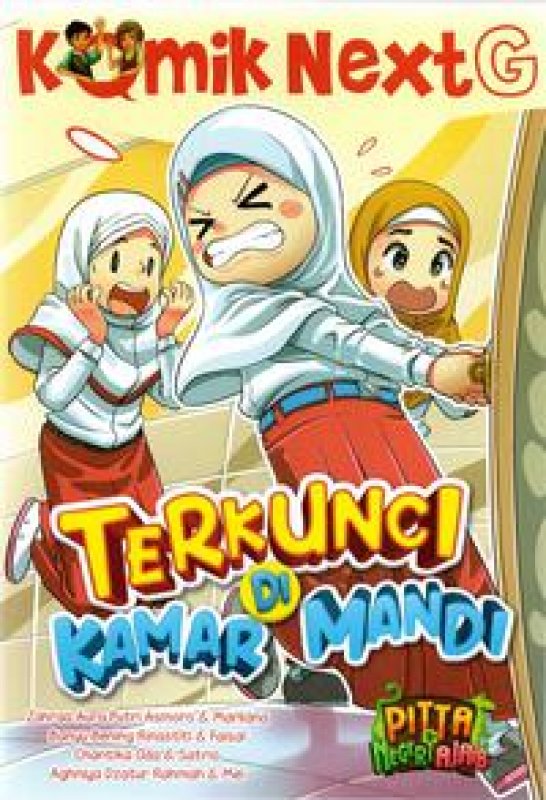 Cover Buku Komik Next G Terkunci Di Kamar Mandi