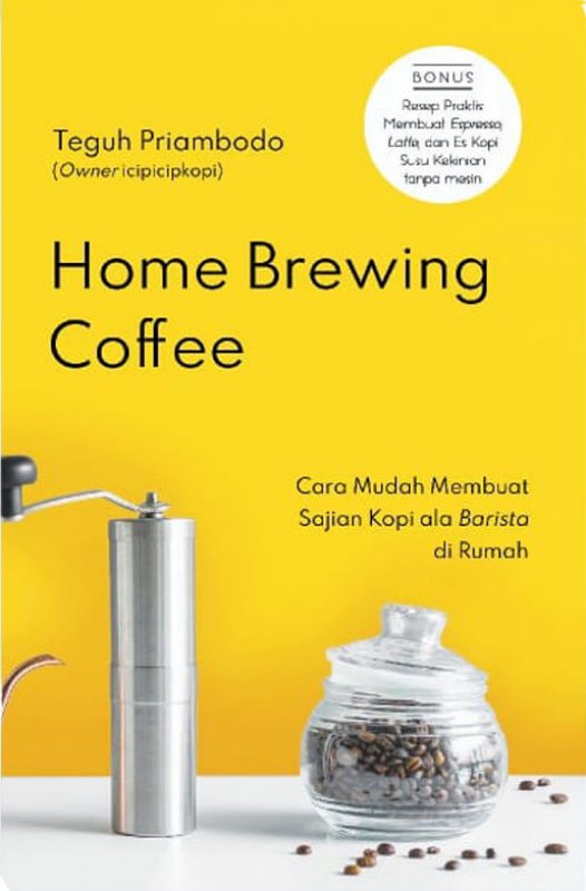 Cover Buku Home Brewing Coffee