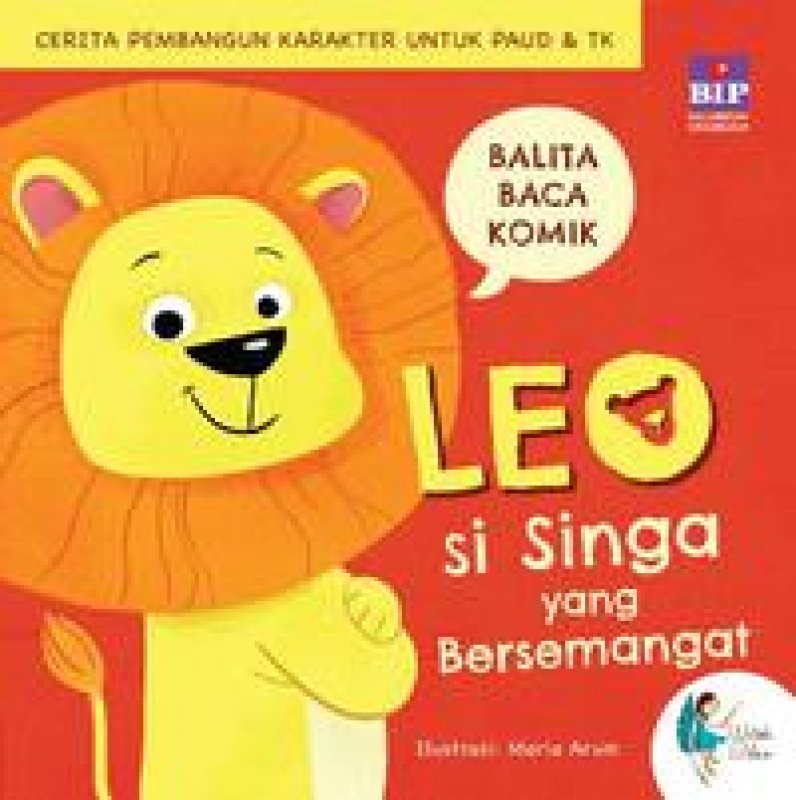 Cover Buku Leo Si Singa Yang Bersemangat (Boardbook)
