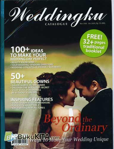 Cover Buku Weddingku Catalogue Edisi 6, November 2008-Februari 2009