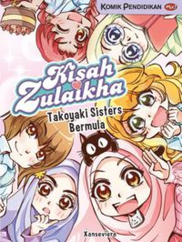 Cover Buku Kisah Zulaikha : Takoyaki Sisters Bermula