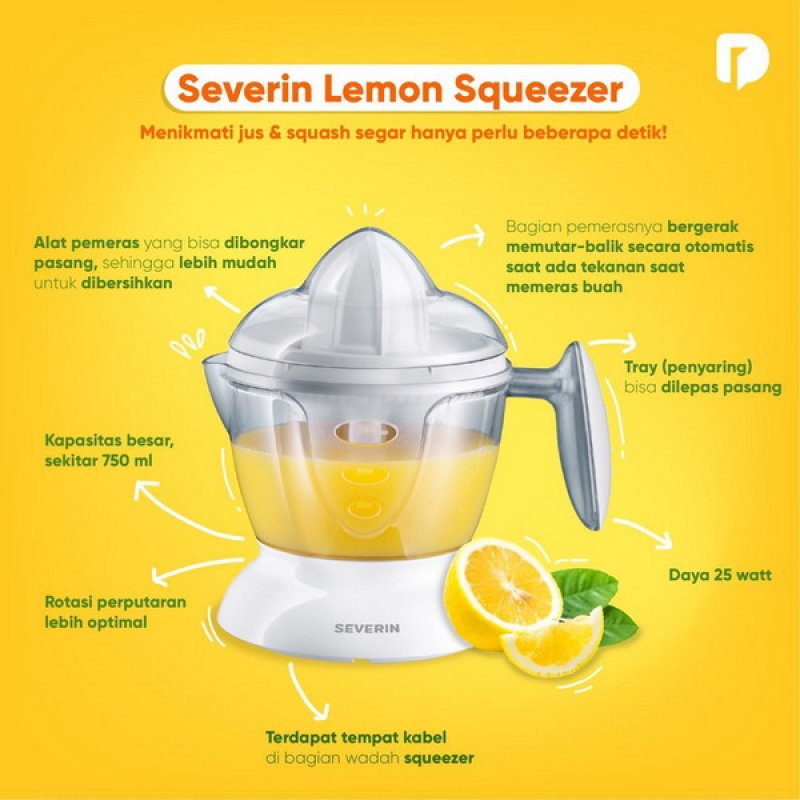 Cover Belakang Buku Lemon Squeezer.: Alat Pemeras Jeruk, Lemon, Atau Buah-Buahan Lainnya