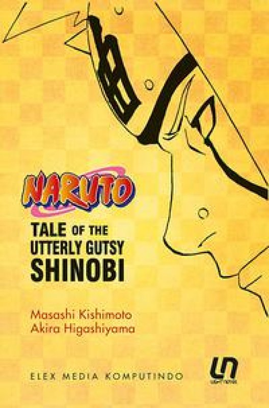 Cover Buku Light Novel Naruto: Tale Of The Utterly Gutsy Shinobi