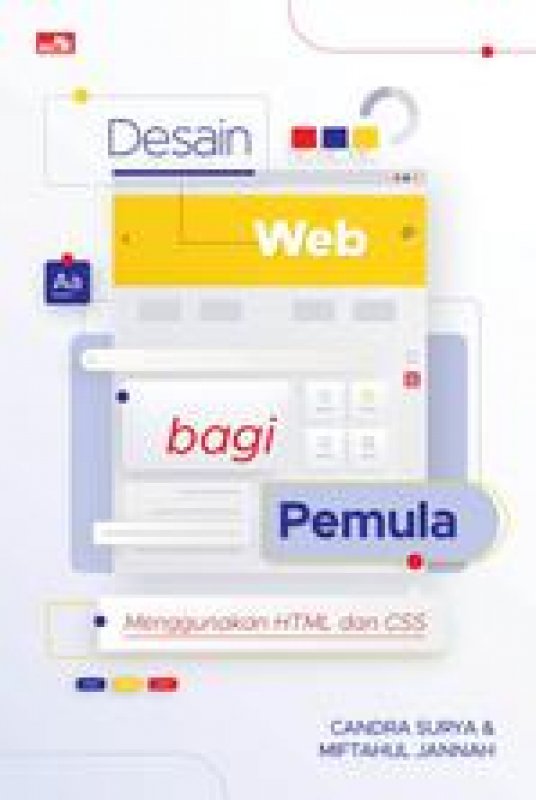 Cover Buku Desain Web Bagi Pemula