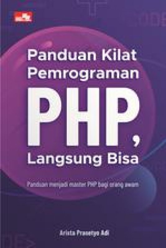 Cover Buku Panduan Kilat Pemrograman PHP, Langsung Bisa