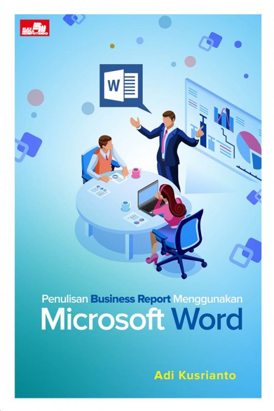 Cover Buku Penulisan Business Report Menggunakan Microsoft Word