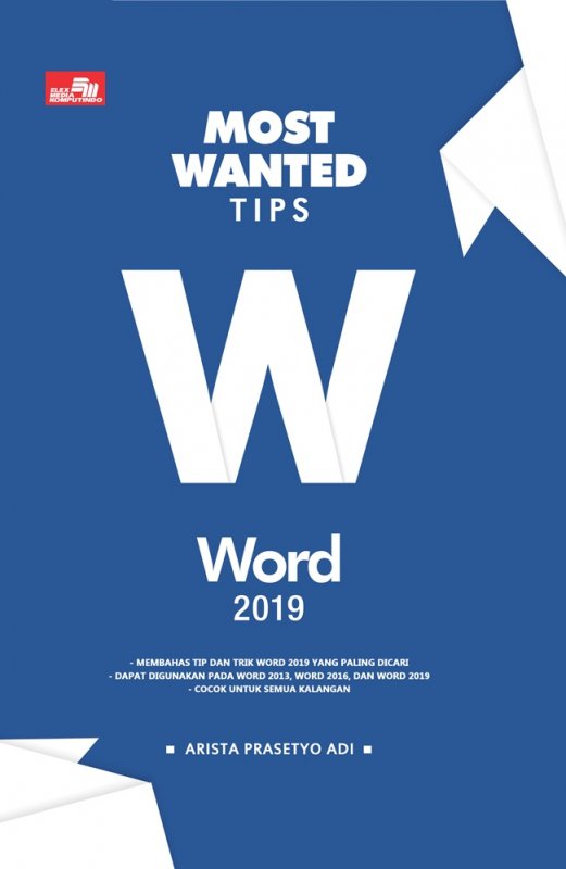 Cover Buku Most Wanted Tips Word 2019