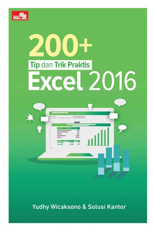 Cover Buku 200+ Tip dan Trik Praktis Excel 2016