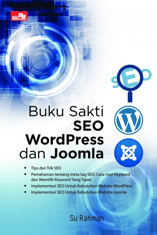 Cover Buku Buku Sakti SEO WordPress dan Joomla