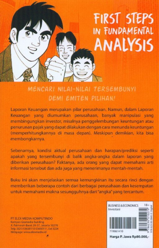Cover Belakang Buku Investment Guide Series: First Steps In Fundamental Analysis