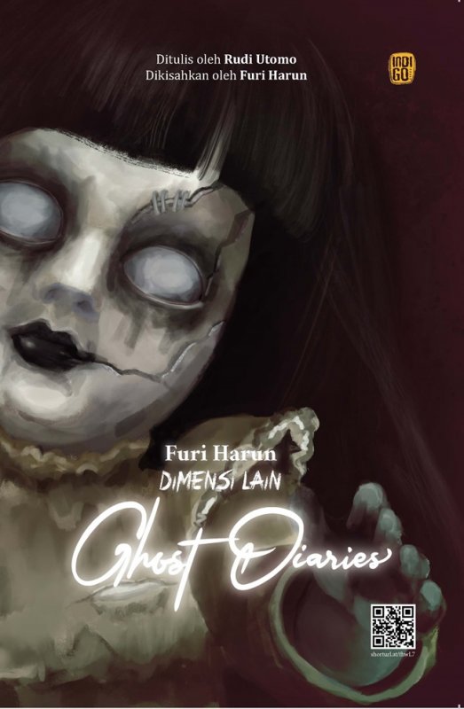 Cover Buku Dimensi Lain : Ghost Diaries