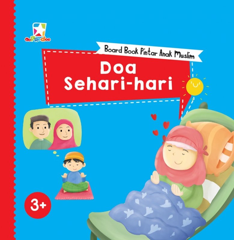 Cover Buku Opredo Board Book Pintar Anak Muslim: Doa Sehari-Hari