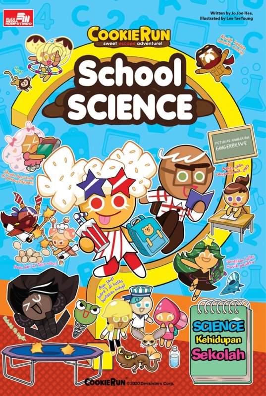 Cover Buku Cookie Run Sweet Escape Adventure! - School Science
