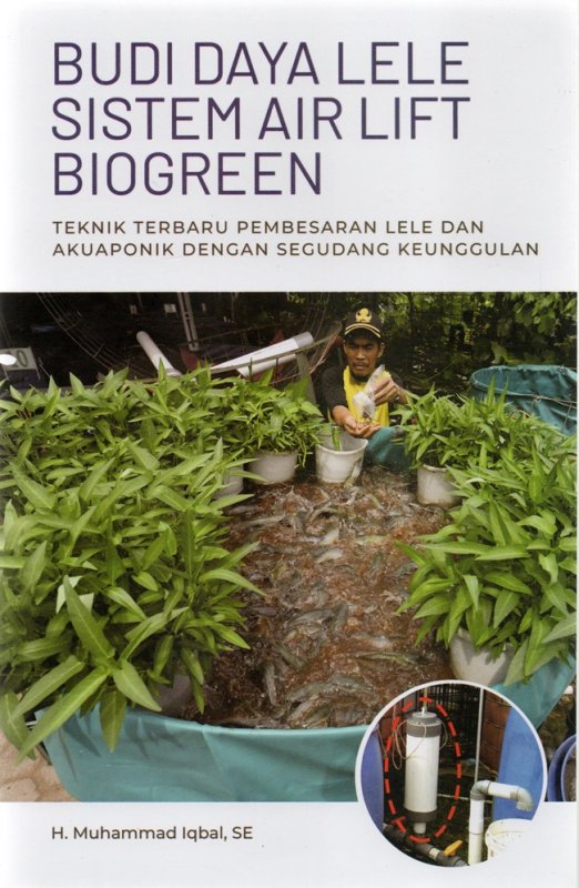 Cover Buku Budi Daya Lele Sistem Air Lift Biogreen