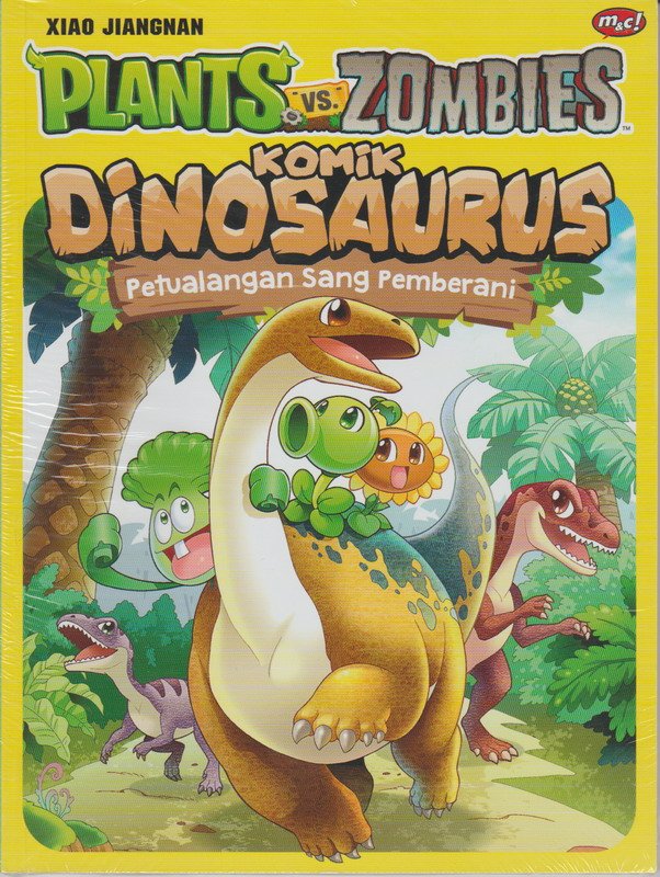 Cover Buku Plants VS Zombie - Komik Dinosaurus : Petualangan Sang Pemberani