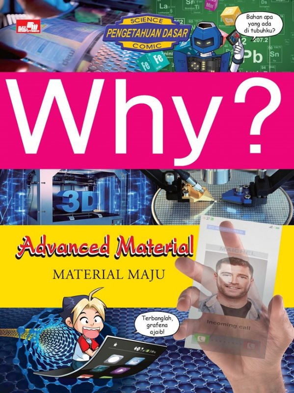 Cover Buku Why? Advanced Material - Material Maju