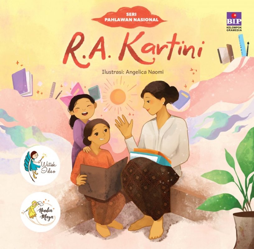 Cover Buku Seri Pahlawan Nasional : R.A. Kartini