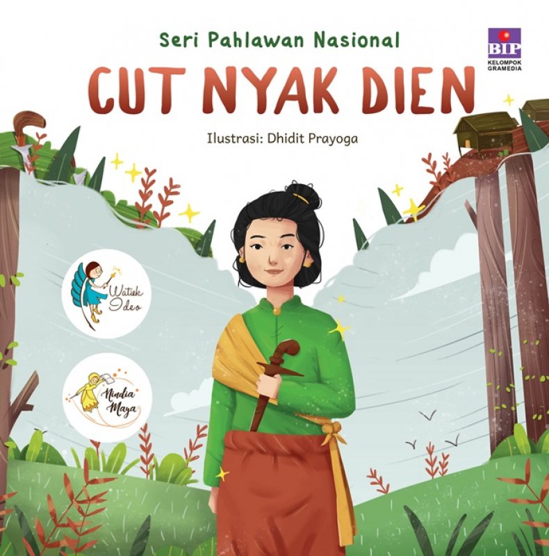 Cover Buku Seri Pahlawan Nasional : Cut Nyak Dien