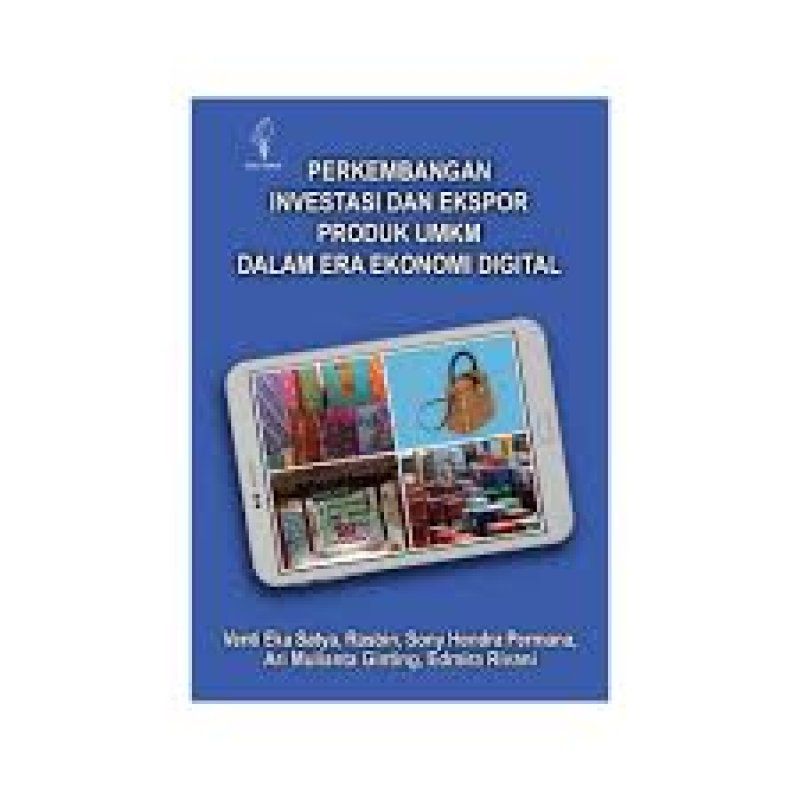 Cover Buku Perkembangan Investasi Dan Ekspor Produk Umkm Dalam Era Ekon