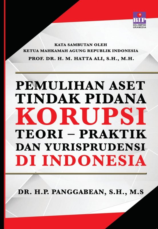 Cover Buku Pemulihan Aset Tindak Pidana Korupsi Teori - Praktik Dan Yurisprudensi Di Indonesia