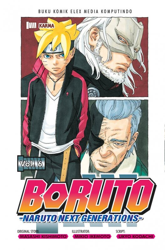 Cover Buku Boruto - Naruto Next Generation Vol. 6