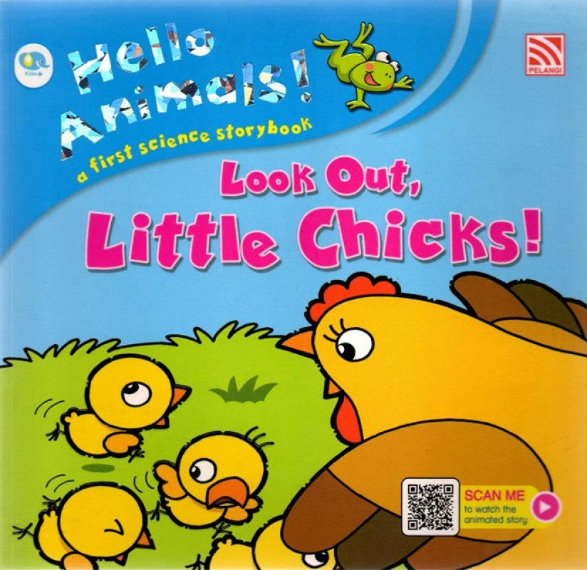 Cover Buku Hello Animals: Look Out Little Chicks (Ar)