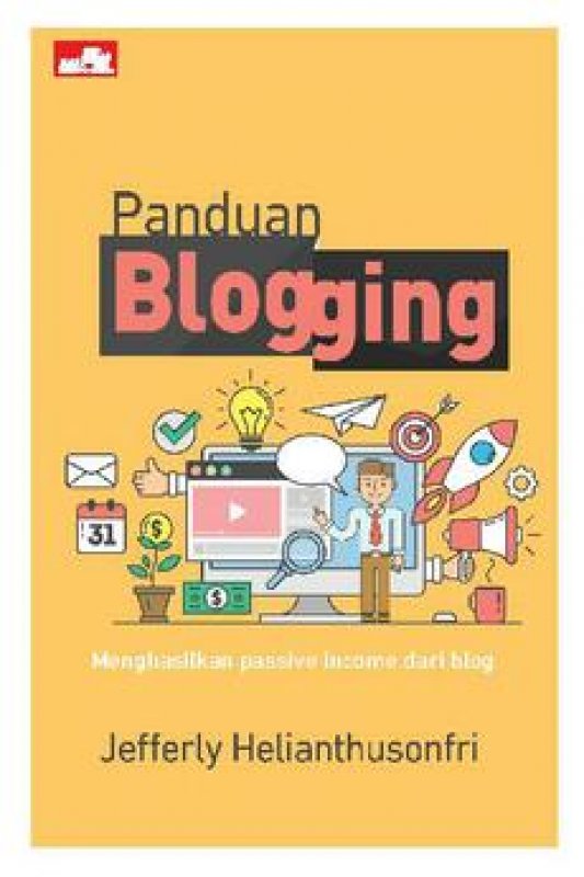 Cover Buku Panduan Blogging