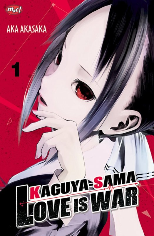 Cover Buku Kaguya-Sama, Love Is War 01