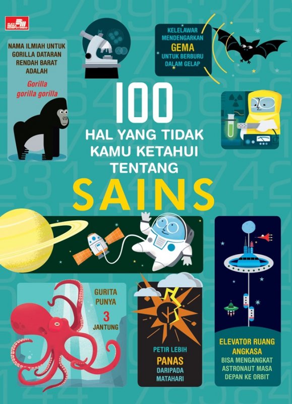 Cover Buku 100 Hal Yang Belum Kamu Ketahui Tentang Sains