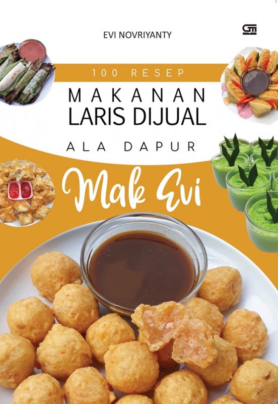 Cover Buku 100 Resep Makanan Laris Dijual Ala Dapur Mak Evi