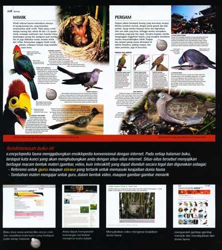 Cover Belakang Buku E.Encyclopedia Fauna 1